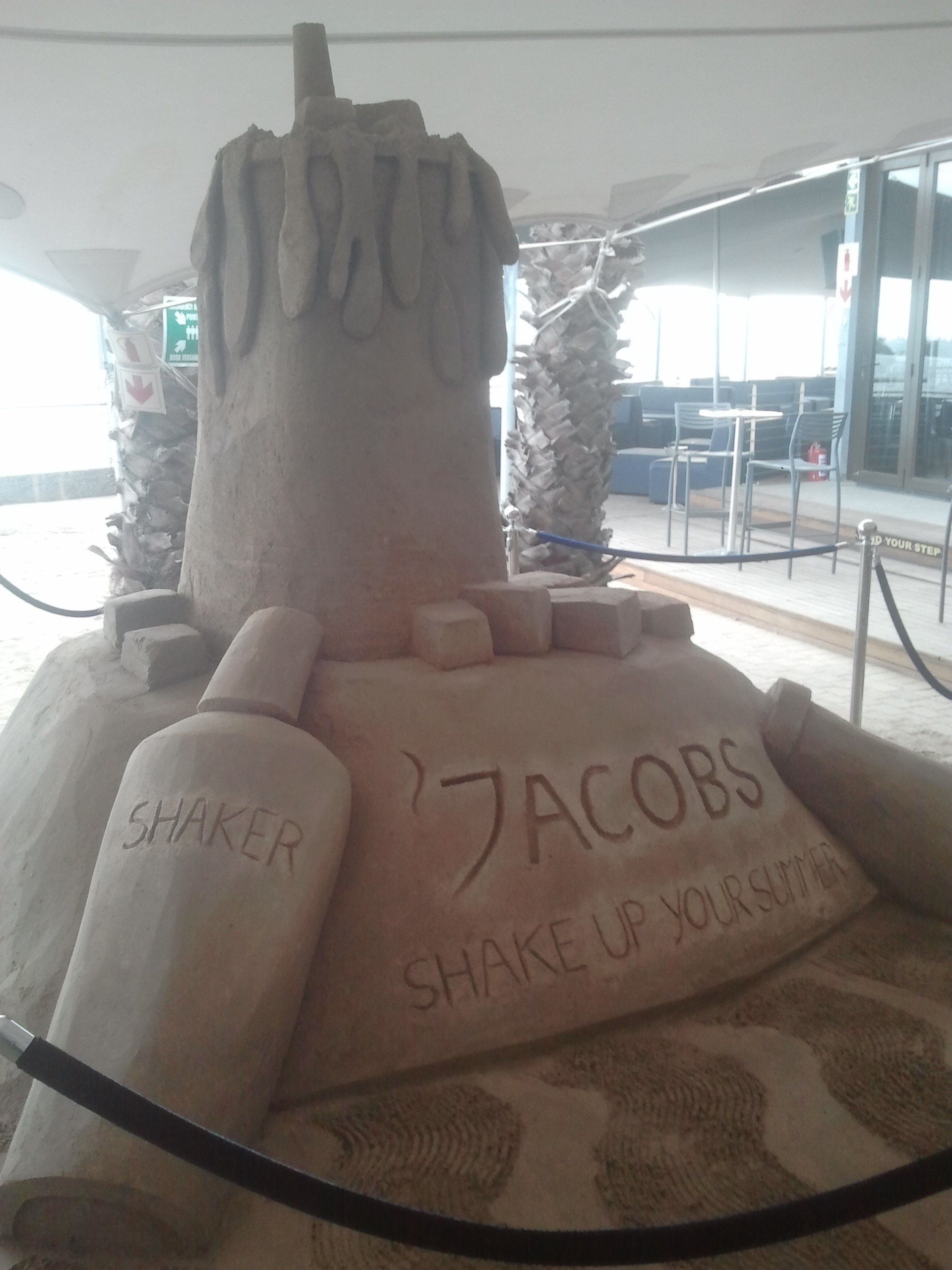 Jacobs Coffee - Sand Sculpture - Sandstruck - Cape Town 